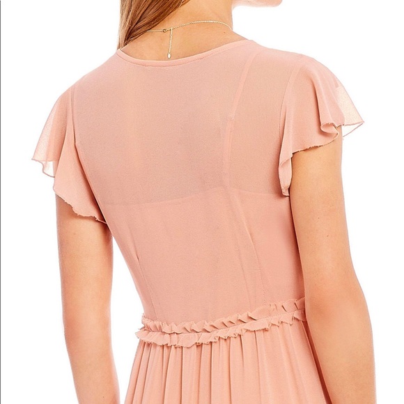 Chelsea&Violet Embroidered Prairie Maxi Dr… - Picture 4 of 7